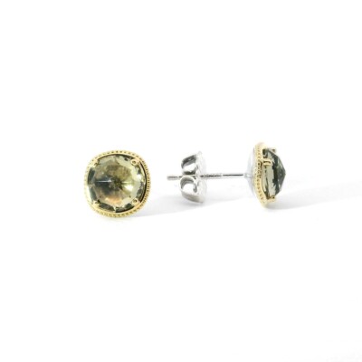 Tacori Olivenquarz Ohrstecker