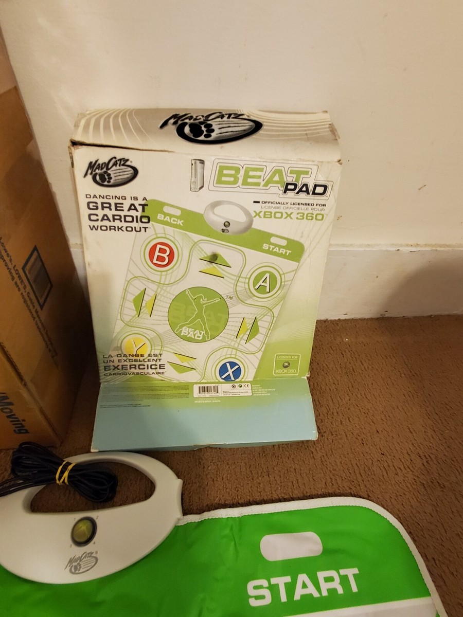 Xbox 360 MadCatz Beat Pad Dance Mat | eBay