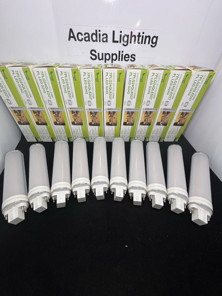 ⚡️10-pack⚡️7PLG24QLED27 MAXLITE CF 18 Watt LED Replacement CFL 120-277 Volt🐕 - Image 2 of 4