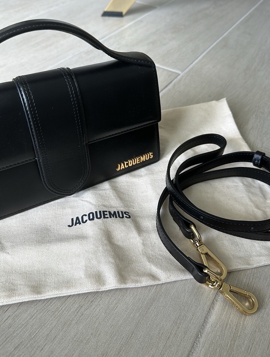 Jacquemus Borsa Le Grand Bambino in pelle - Bianco | 21H213BA0073000