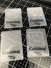 4 Cuttlebug Mini Embossing Folders