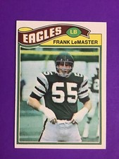 1977 TOPPS FOOTBALL SET BREAK CARD # 373 Frank LeMaster  NM/MT