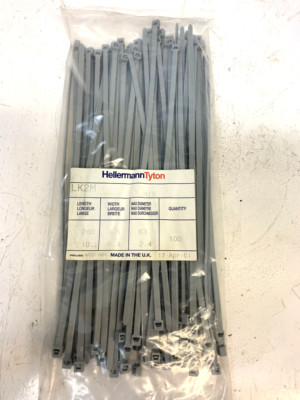 HellermannTyton 10.2 in Heavy Duty Zip Ties