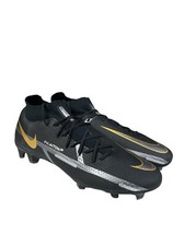 Nike Men  s Phantom GT2 Pro DF FG - DC0759-007 - Black / Metallic Dark Grey Sz 11