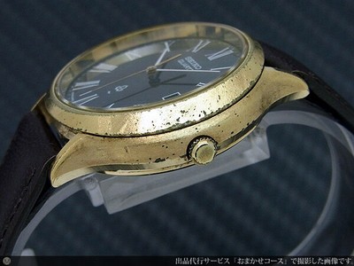 SEIKO QUARTZ 0842-7000 石目模様 電池交換済み稼働品 SEIKO QUARTZ 0842-7000 石目模様 電池交換済み稼働品