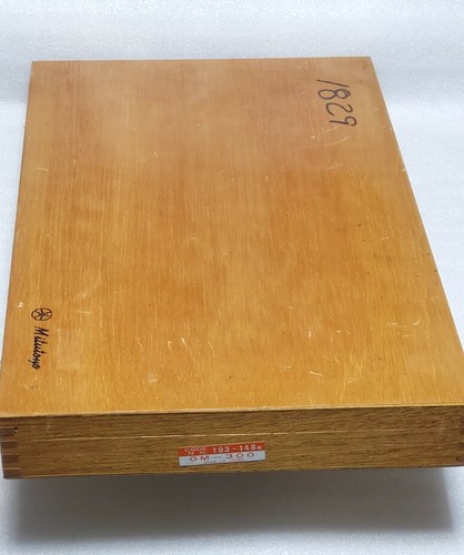Mitutoyo 103-148B Outside Micrometers Carbide Tip ,Metric 275-300mm,Ratchet Stop - Picture 2 of 14