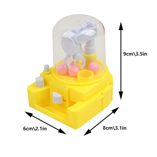 Mini Toy Claw Machine Grab Ball Arcade Candy Doll Catch Grabber Kids Toys Gift++ - Picture 15 of 24