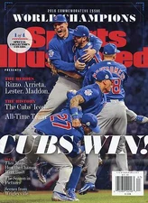 CHICAGO CUBS WORLD SERIES CHAMPIONS SPORTS ILLUSTRATED COMMEMORATIVE MAGAZINE