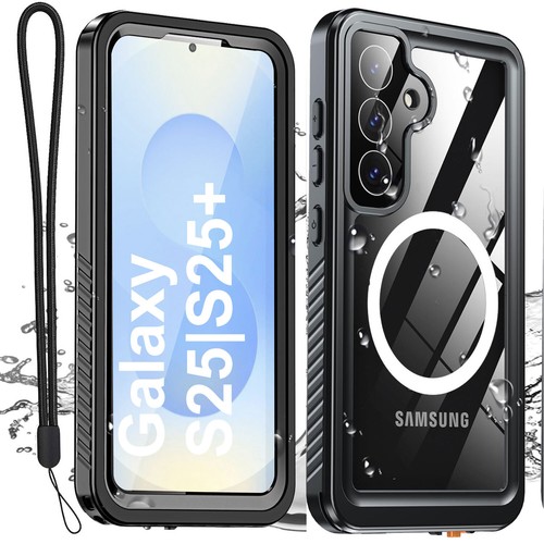 Waterproof Case for Samsung Galaxy S25 Ultra/S25+/S25 Shockproof Magnetic Cover - Picture 4 of 33