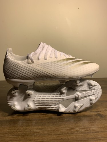 Adidas x Ghosted.3 FG Soccer Cleats White/Gold Mens Size 6 WMNS 7.5 EG8193  | eBay