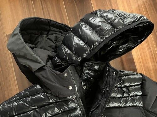Pajar Mikkel Men’s Mixed Media Parka 550 Fill Down Jacket Black SZ L $549 - Picture 9 of 15