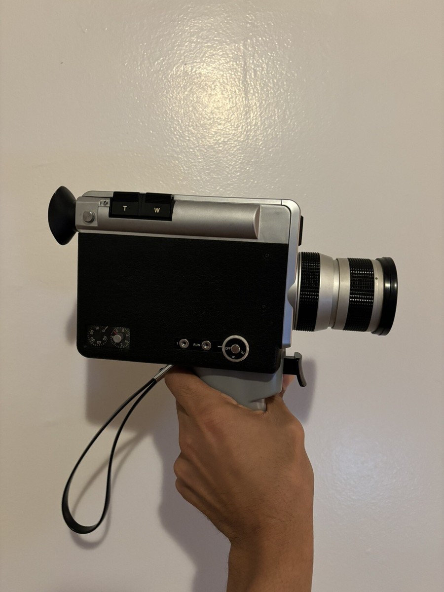 Canon 518 SV Single-8 Film Camera Near Mint Condition With