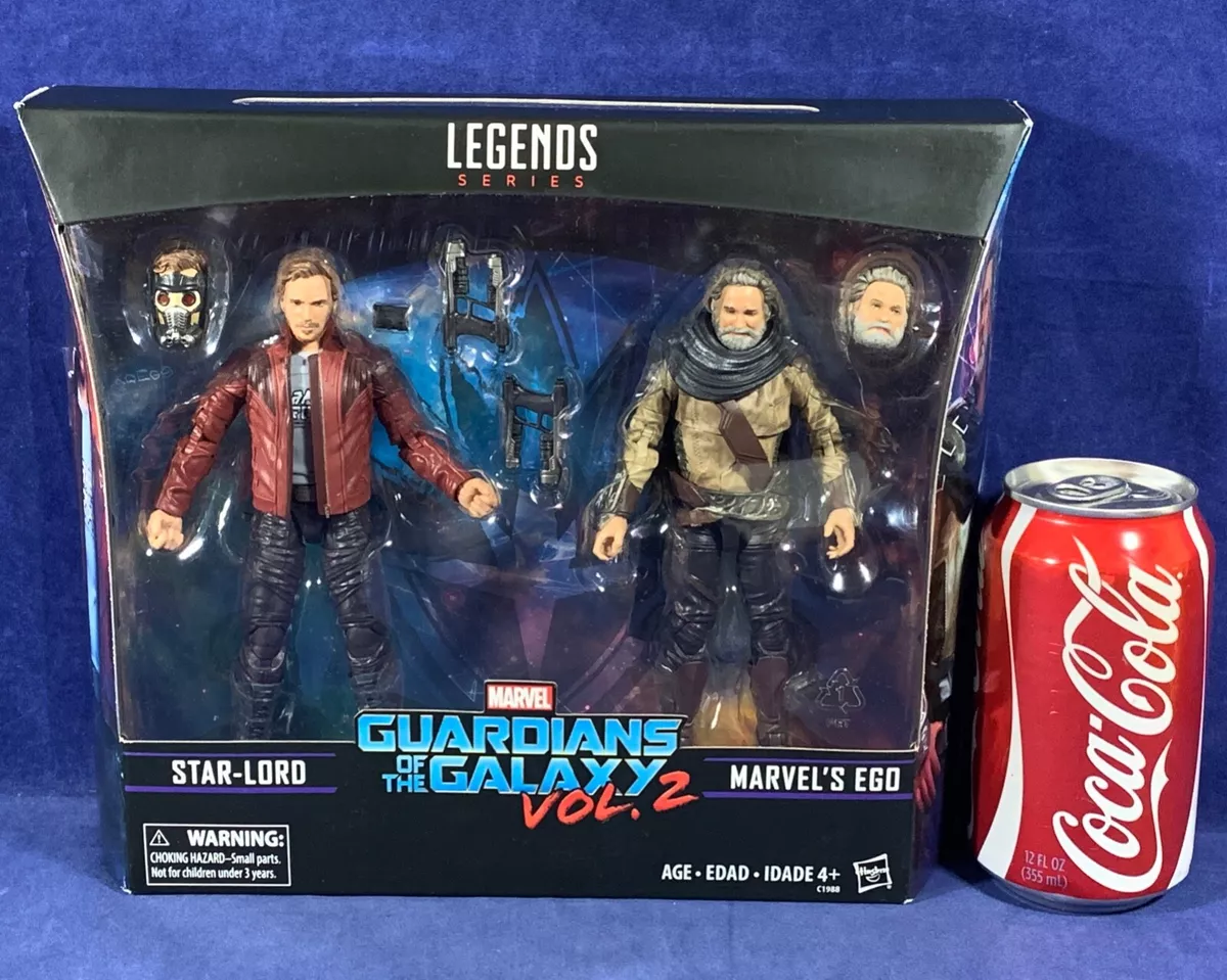 Marvel Legends Guardians of the Galaxy Vol 2 Ego and Star Lord 