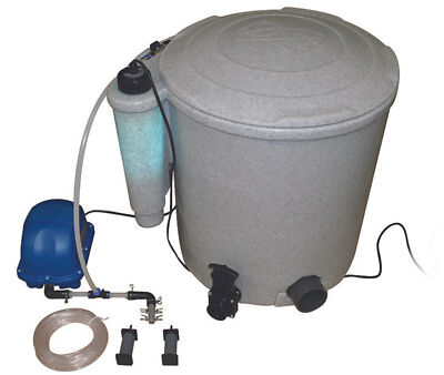 EazyPod Air Komplett Set / Garten Teich Filter + Pumpe + Luftpumpe + UV