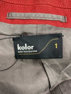kolor / ジャケット/1/ポリエステル/RED/19WCM-J04106 Kolor Other Jacket 1 in Red Polyester, Model 19WCM-J04106 | eBay