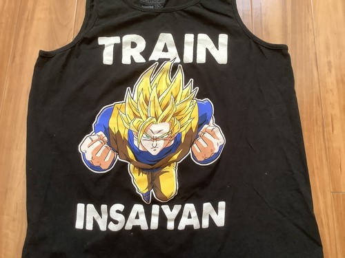 Dragon Ball Z Mens TRAIN INSAIYAN Tank 