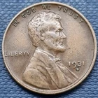 1931 D Wheat Cent Lincoln Penny 1c Better Grade XF B10#67426