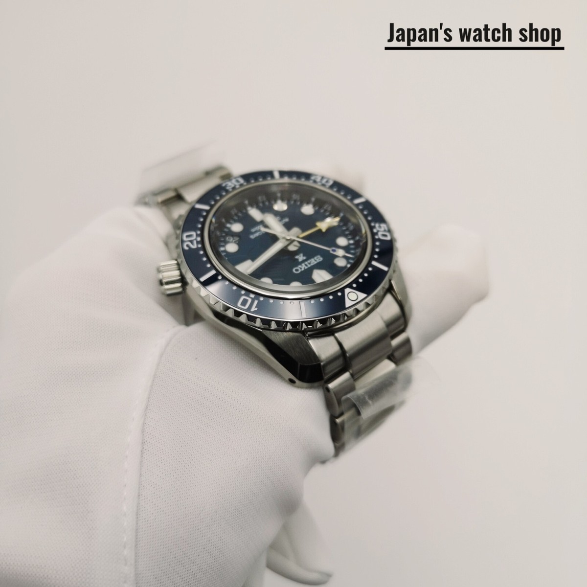 SEIKO PROSPEX Diver Scuba SBEJ027 Blue Automatic GMT Men's Watch