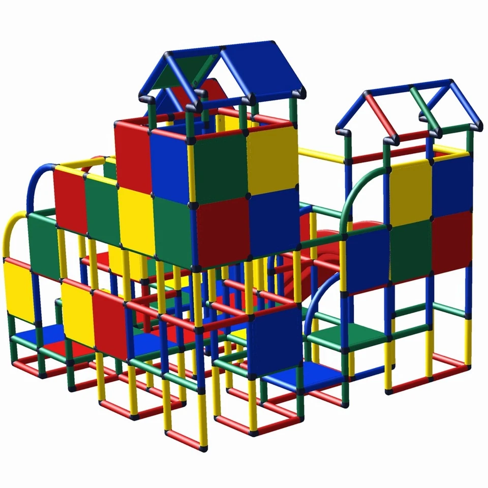 Move and stic MEGA Spiellandschaft Rutsche Spielturm Kletterturm Klettergerüst - Bild 4 von 4