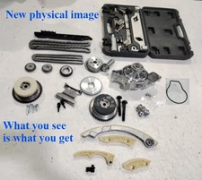 Timing Chain Kit +VVT Water Pump Tool For Saturn Chevrolet Cobalt Ion Sky 2.4L