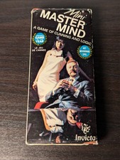 Master Mind Mini Travel 1972 Vintage Board Game by Invicta Games Master Mind