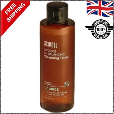 ACWELL Licorice Ph Balancing Cleansing Toner 150ml - PH5.5 Hydrating BN Kbeauty