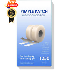 Pimple Patches for Face 1250 Count , Cut-to-Size 1250PCS, skin color