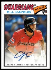 2026 Topps Heritage #ROA-CJK C.J. Kayfus Real One Autographs