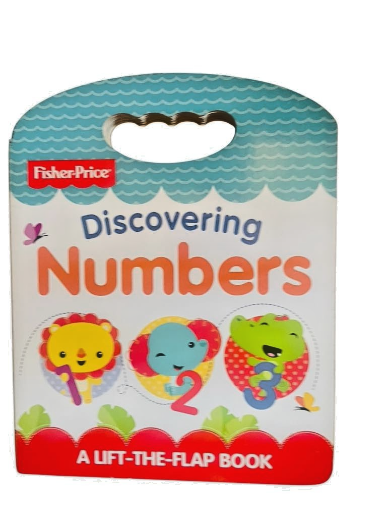 Fisher Price BOOK : Discovering Numbers BOARD BOOK for toddlers  NEW