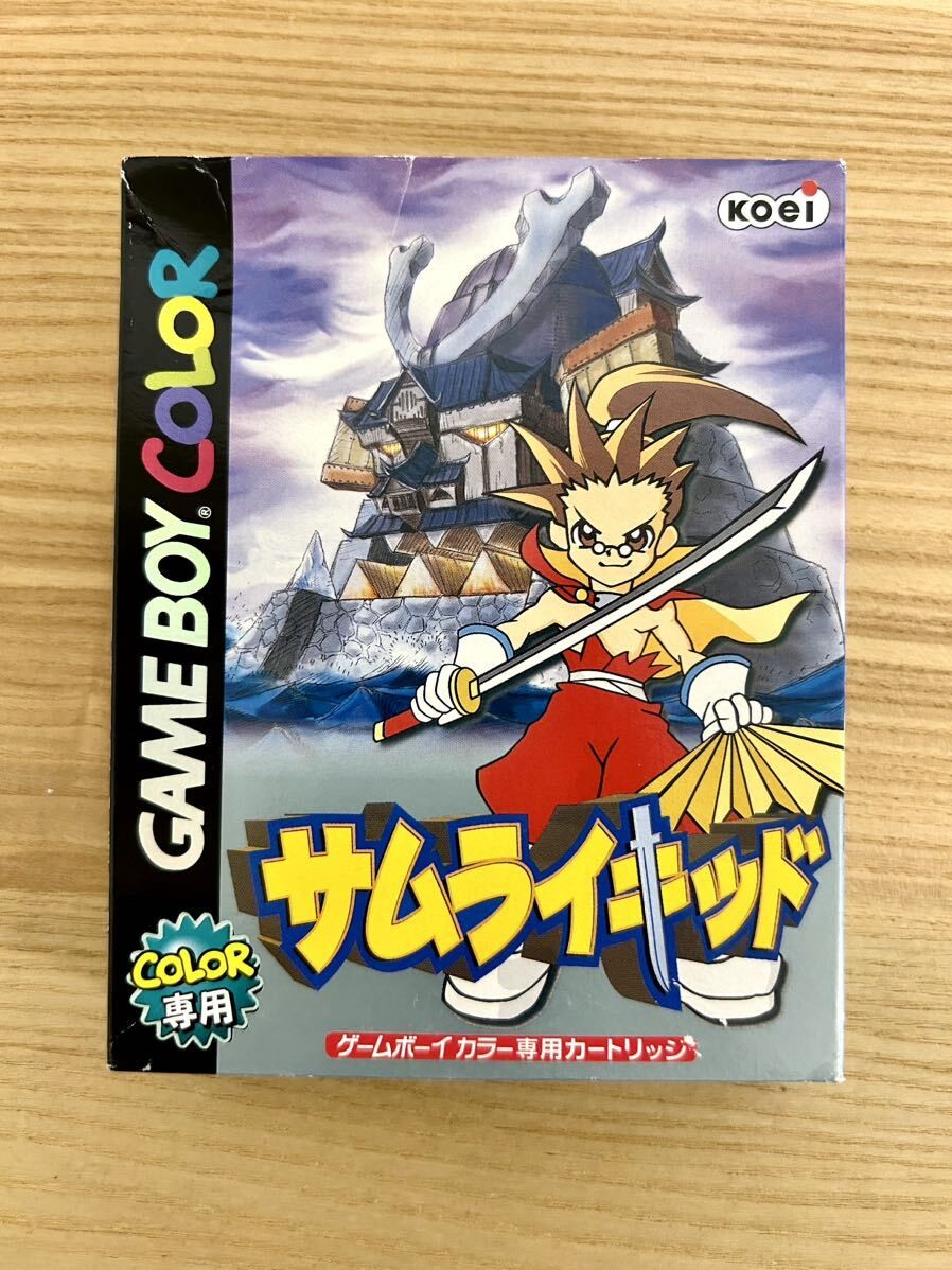 Samurai Kid W/Box Instruction Koei CGB-P-BS5J Game Boy Color GBC