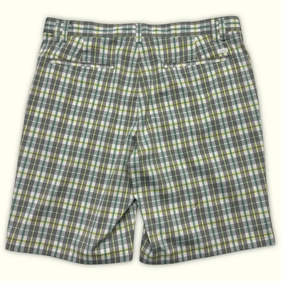 izod Chino shorts w38 Verde Hombres - Imagen 2 de 4