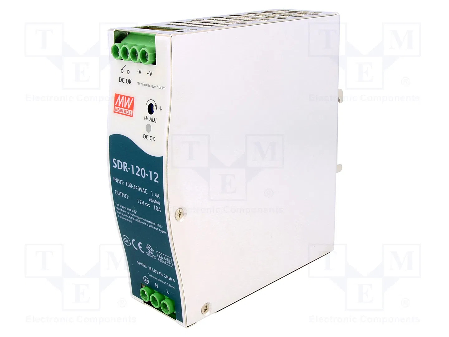 MEAN WELL SDR-120-12 Power supply