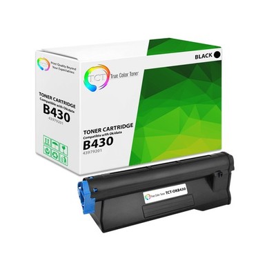 TCT OKI 43979201 Black Toner Cartridge For Okidata B420 B430 B440 MB460 MB470