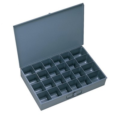 MI 102-95-IND - Durham 18'' X 3'' X 12'' Storage Box. 24 Compartment.