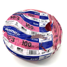 Southwire 100-ft 10 / 3 / Romex SIMpull Solid...