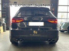 Racing-Anlage Audi A3 8V Sportback 1.4 e-tron für S3-Heck je 2x115x85mm