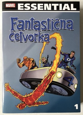 Marvel Essential: Die fantastischen Vier (544 Seiten, Čarobna knjiga, 2014) NEU.