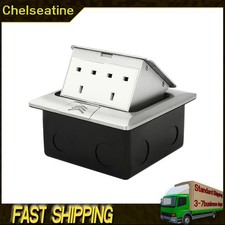 13A Pop Up Plug Socket Two-position Ground Socket For Floor 220-250V UK Standard