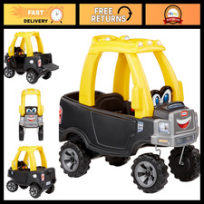 Cozy Truck Ride-On Toy for Kids - Black, Durable, Fun Outdoor Play Vehicle
