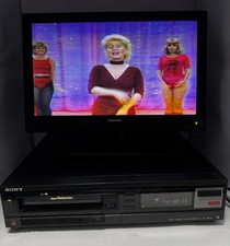 Sony Super Betamax Model SL-100 Video Cassette Recorder Tested Working See Video
