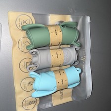 3x 100 Silicone Baby Bottle Sleeves for Avent Natural Glass Baby Bottles 8oz