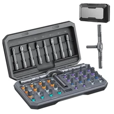 42 in 1 Magnetic Ratchet Screwdriver Set, Multi Bit DIY Magnetic Screwdriver ...