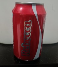 Coca Cola Bro Edition Rebecca namesake 325ml can Post Empty