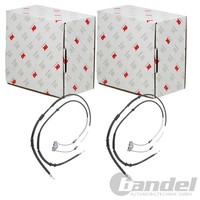 2X NK Handbremsseile Passend FüR Opel Corsa Links+Rechts