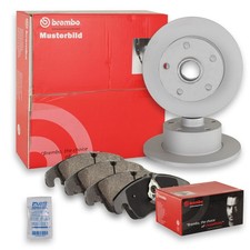 Brembo Bremsscheiben 302mm + Bremsbeläge Hinten passend für Volvo V70 D3 D4 XC70