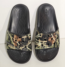 Crocs Realtree Camo Slides M3 W5