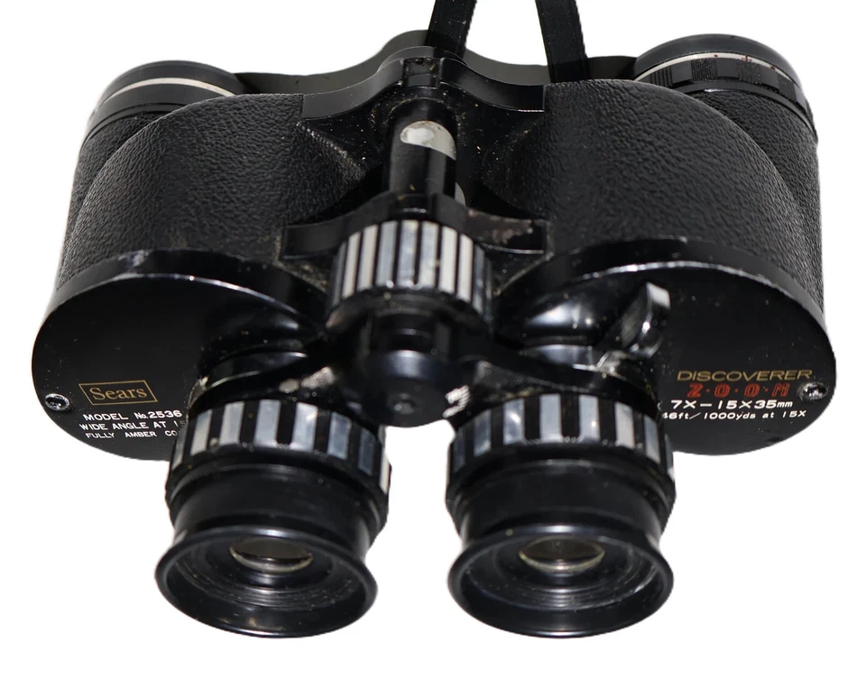 Vtg SEARS Model 2536 Discoverer ZOOM Wide Angle  7-15X 35mm  - Image 2 of 4