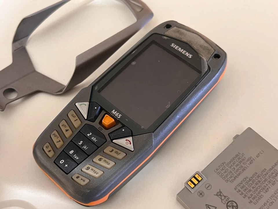 Rare Siemens M65 Used Gsm Mobile Phone - Image 3 of 4