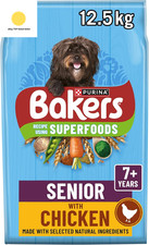Senior Dry Dog Food Chicken & Veg 12.5Kg 3.17 per kilo