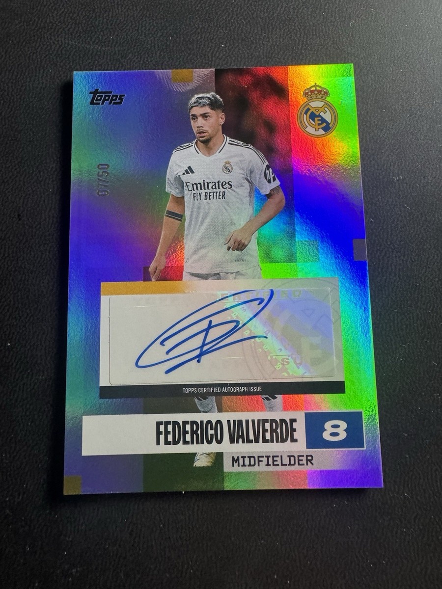 Federico Valverde Auto /50 Real Madrid Team Set | eBay UK